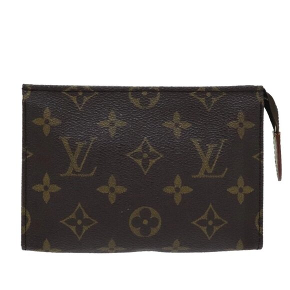 LOUIS VUITTON Monogram Poche Toilette 15 Pouch M47546 LV Auth th5308 - Picture 1 of 16